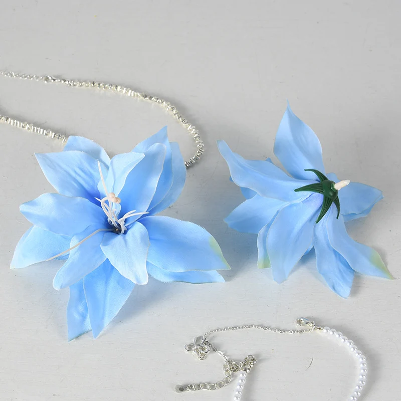 Blumenakzent Haarspange