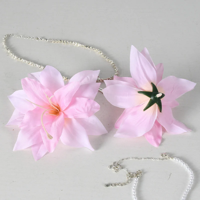Blumenakzent Haarspange
