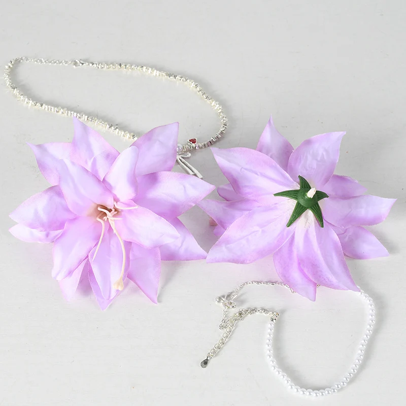 Blumenakzent Haarspange