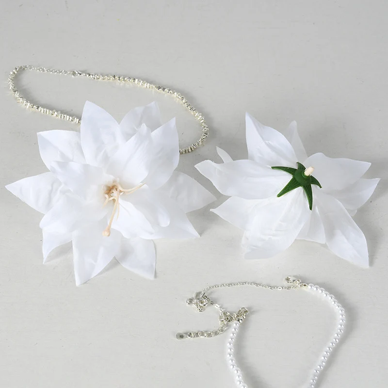 Blumenakzent Haarspange