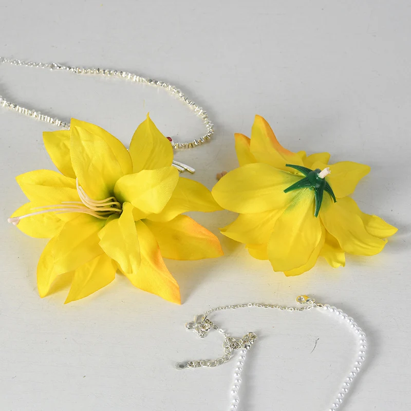 Blumenakzent Haarspange