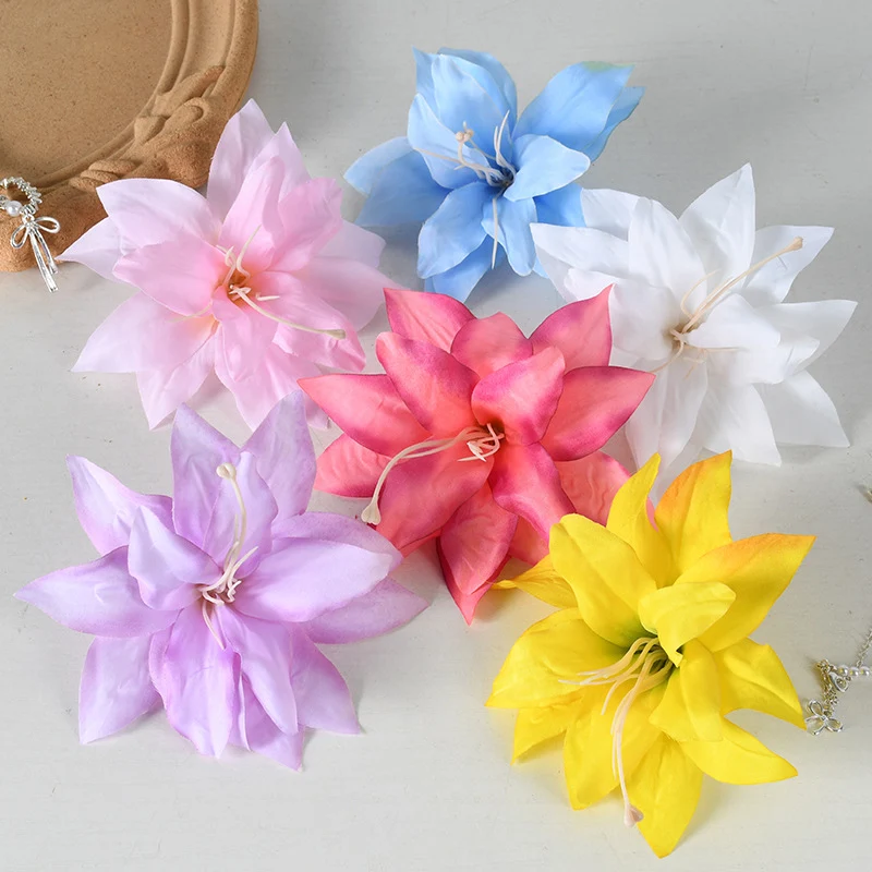 Blumenakzent Haarspange