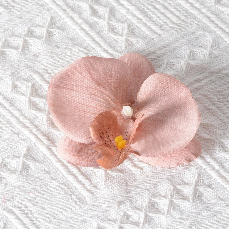 Elegante Seidenorchideen-Haaraccessoire
