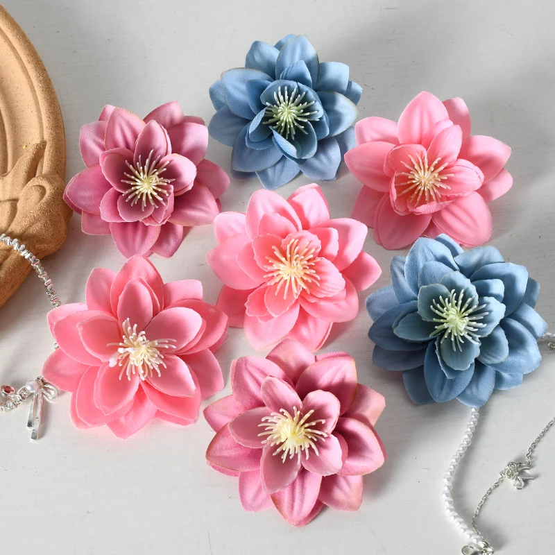 Elegante Seidenblumen-Haaraccessoires