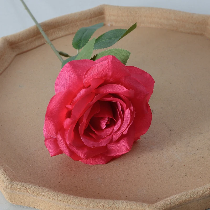 Elegantes Seiden schwarzes Rose Haaraccessoire