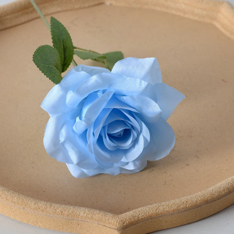 Elegantes Seiden schwarzes Rose Haaraccessoire