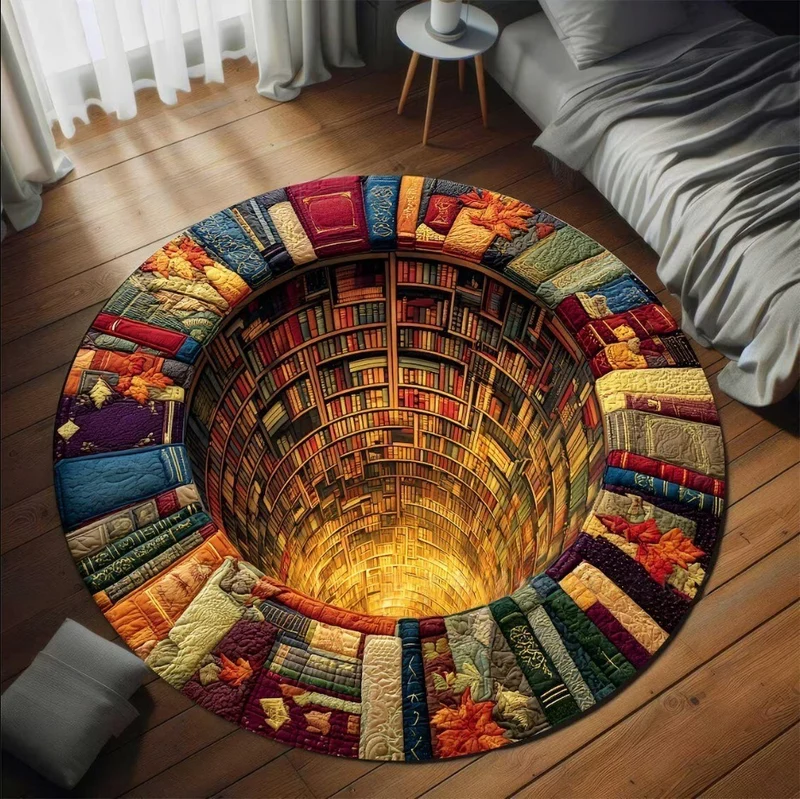 Weihnachtliches Patchwork-Teppich