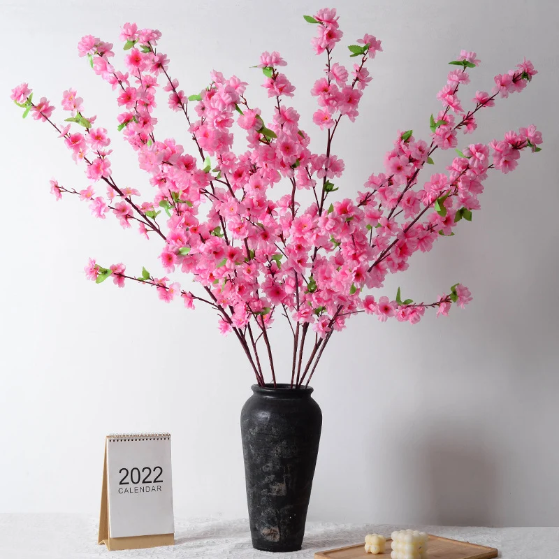 Künstliche Kirschblüten Blumenast Dekoration