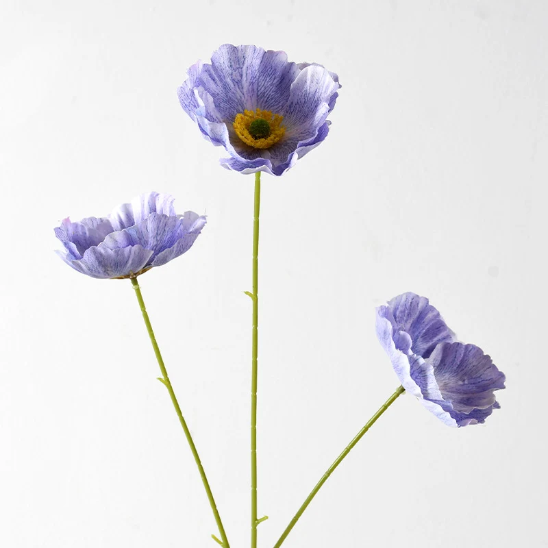 Dekorativer künstlicher Mohnblumenstängel