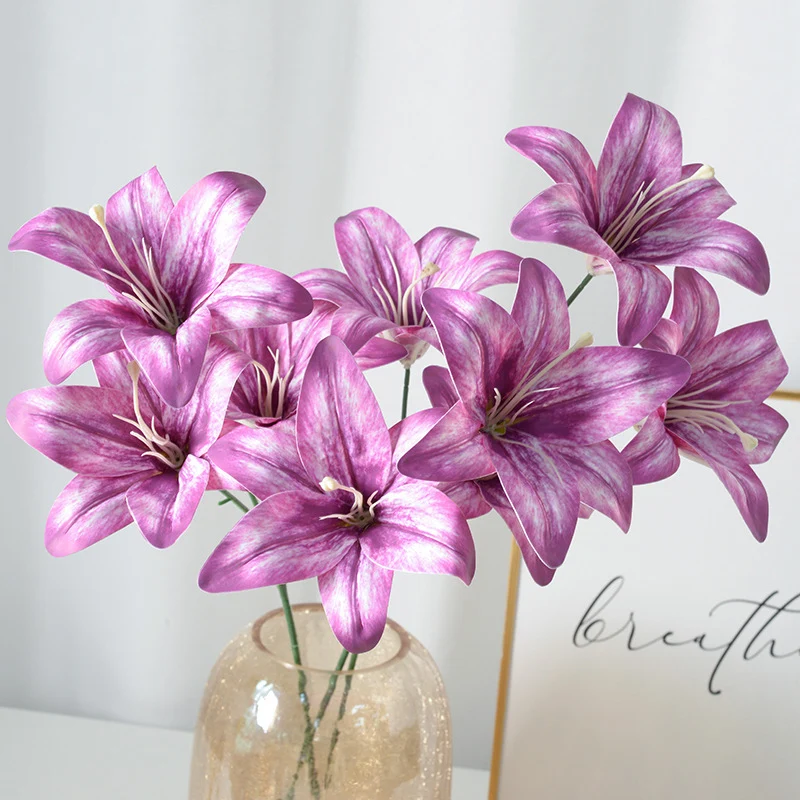Dekorative Künstliche Lilienblumenanordnung