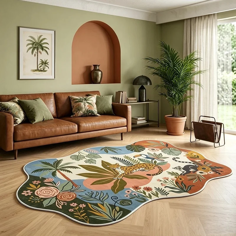 Natur-inspirierter Teppich