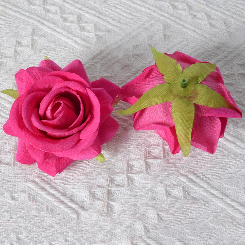 Elegante Stoff-Rosen-Haarspange