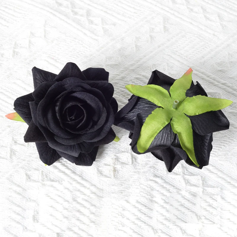Elegante Stoff-Rosen-Haarspange