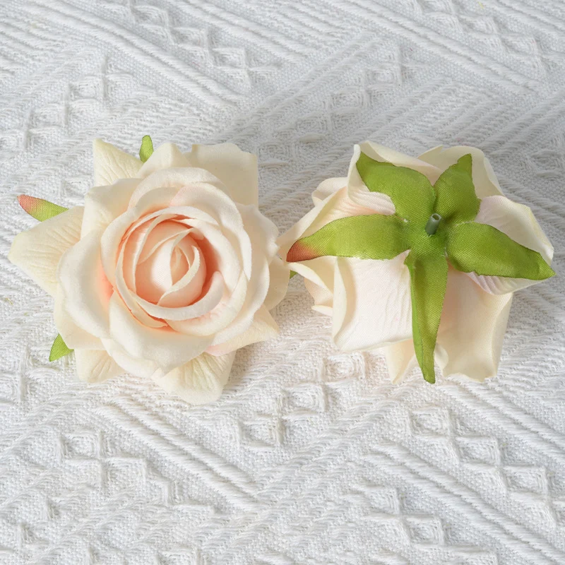 Elegante Stoff-Rosen-Haarspange