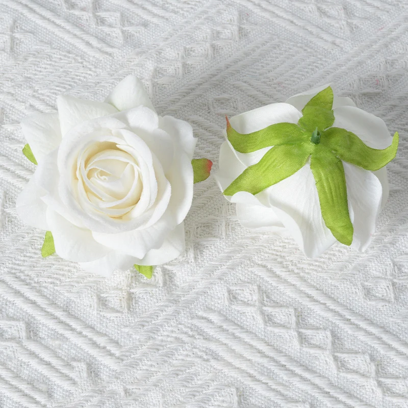 Elegante Stoff-Rosen-Haarspange