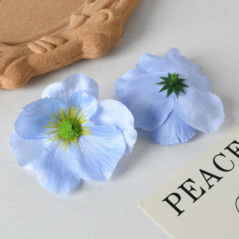 Elegante Stoff Blumen Haarschmuck