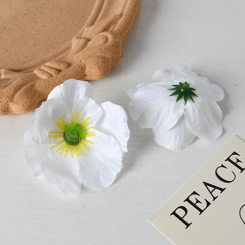 Elegante Stoff Blumen Haarschmuck