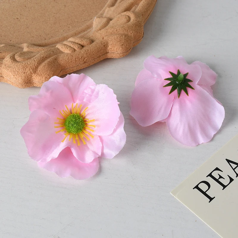 Elegante Stoff Blumen Haarschmuck