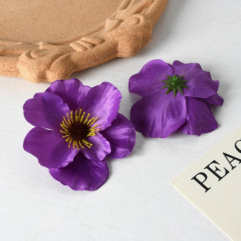 Elegante Stoff Blumen Haarschmuck