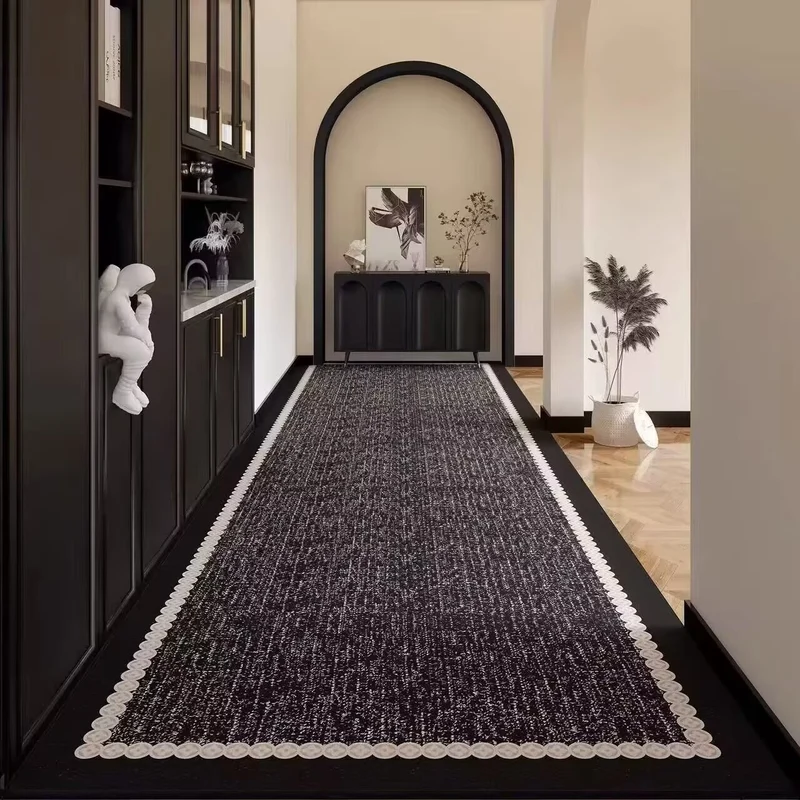 Elegante strukturierte Läufermatte