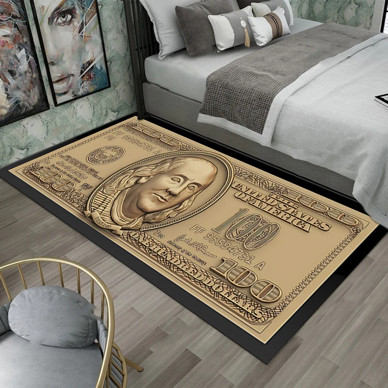 Luxus Dollar Bill Teppich