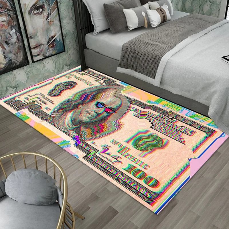 Luxus Dollar Bill Teppich