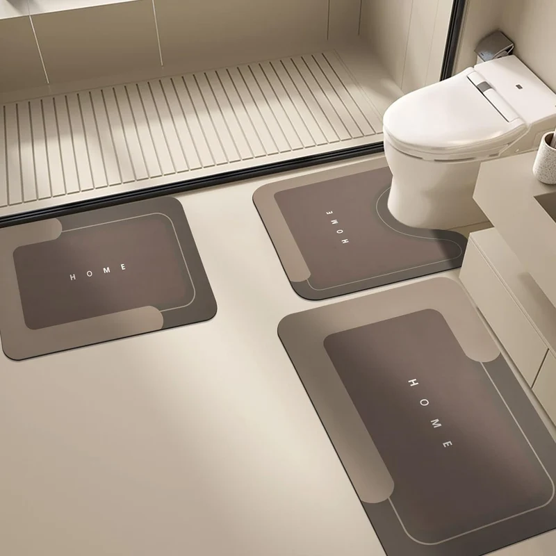 Luxuriöses Badezimmermatten-Set