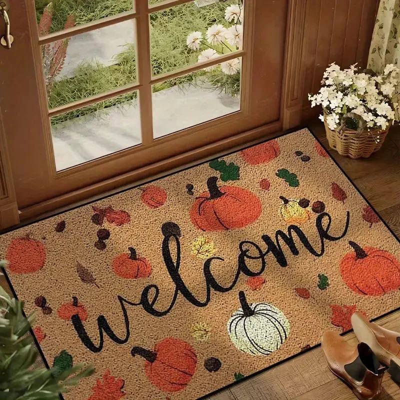 Herbst-Themen Willkommensmatte
