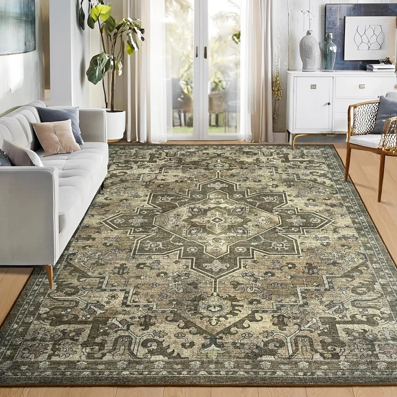 Dekorativer Vintage-inspirierter Teppich