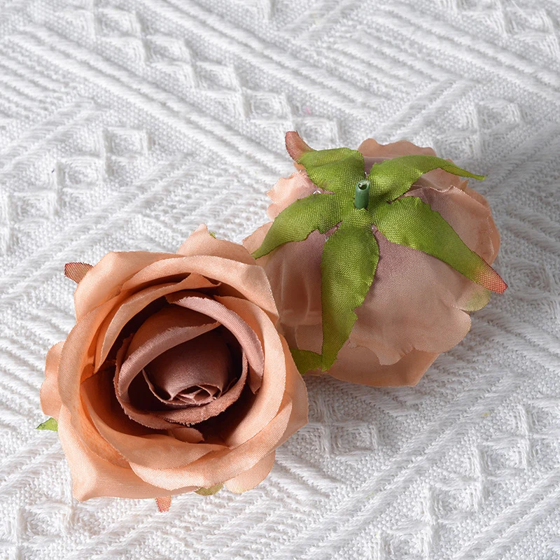 Eleganter Stoff Blumen Haarclip