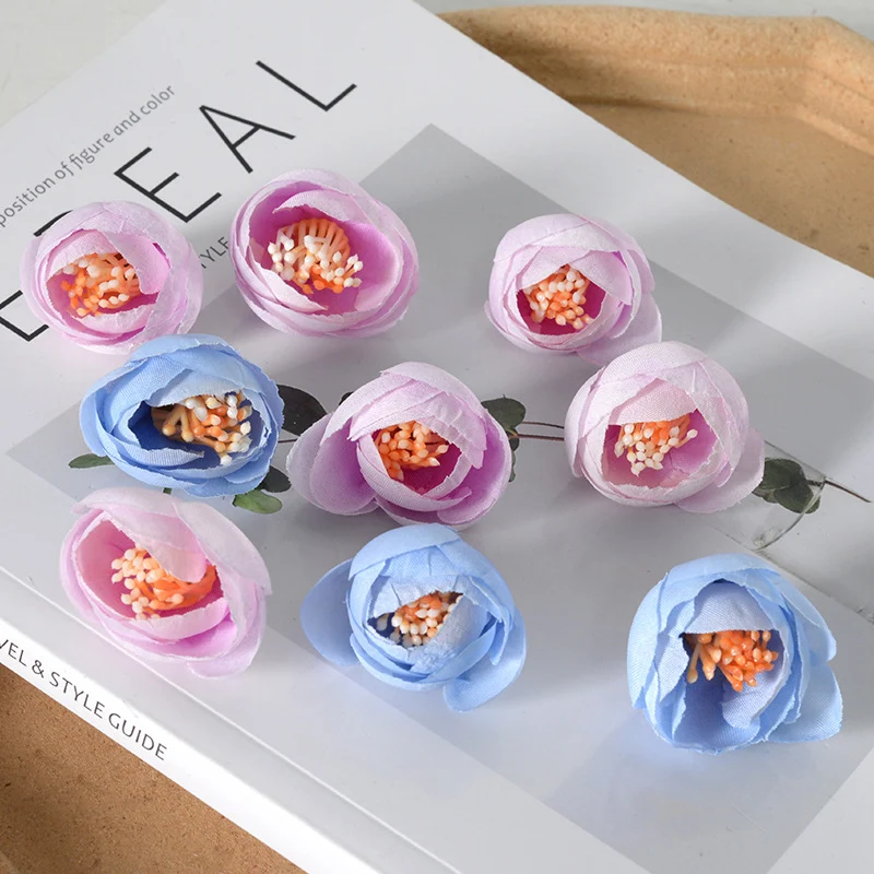 Dekorative Seidenblumen-Haaraccessoires