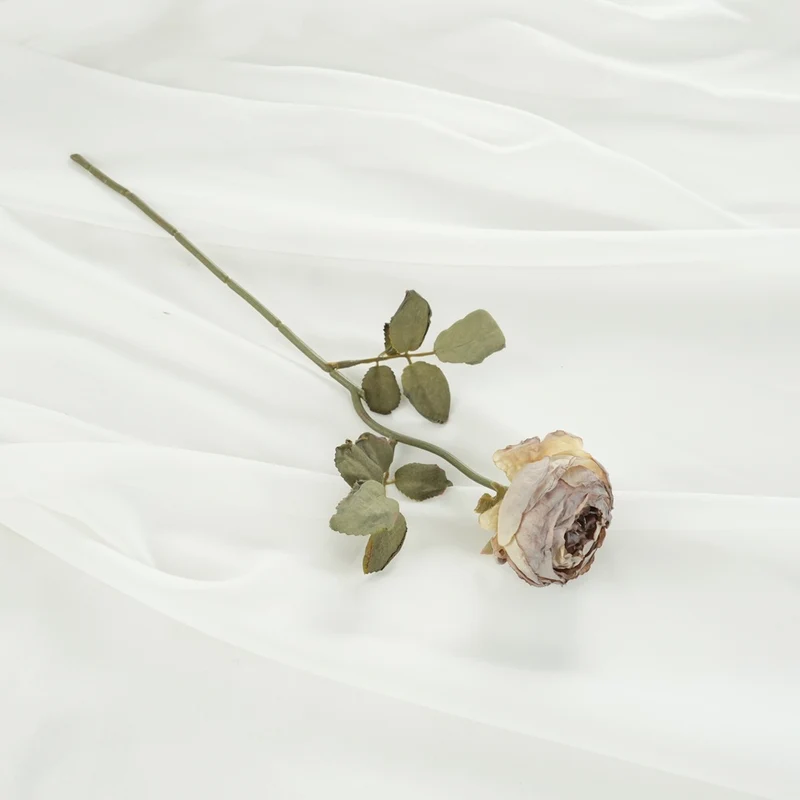 Realistische Seidenrose Blumenstiel 1789937286