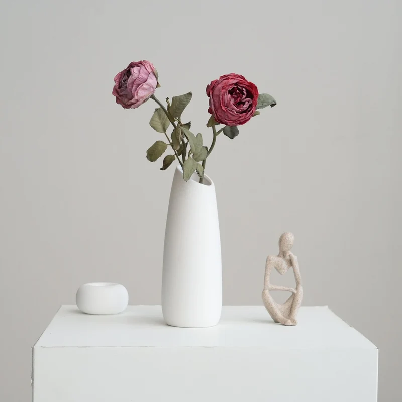Realistische Seidenrose Blumenstiel 1789937286