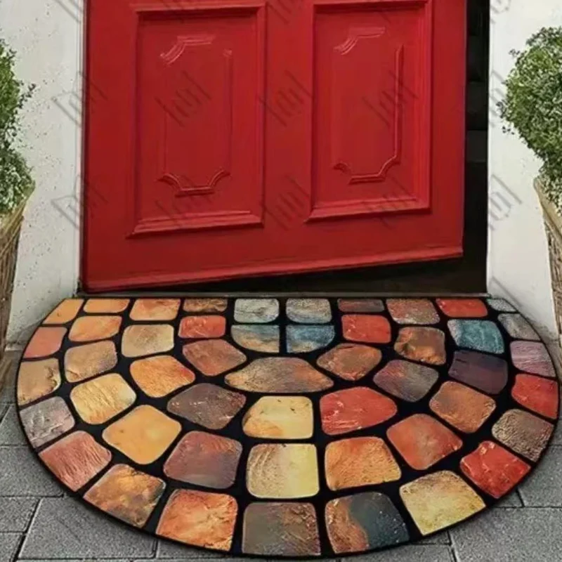 Dekorativer Mosaikbereichsteppich