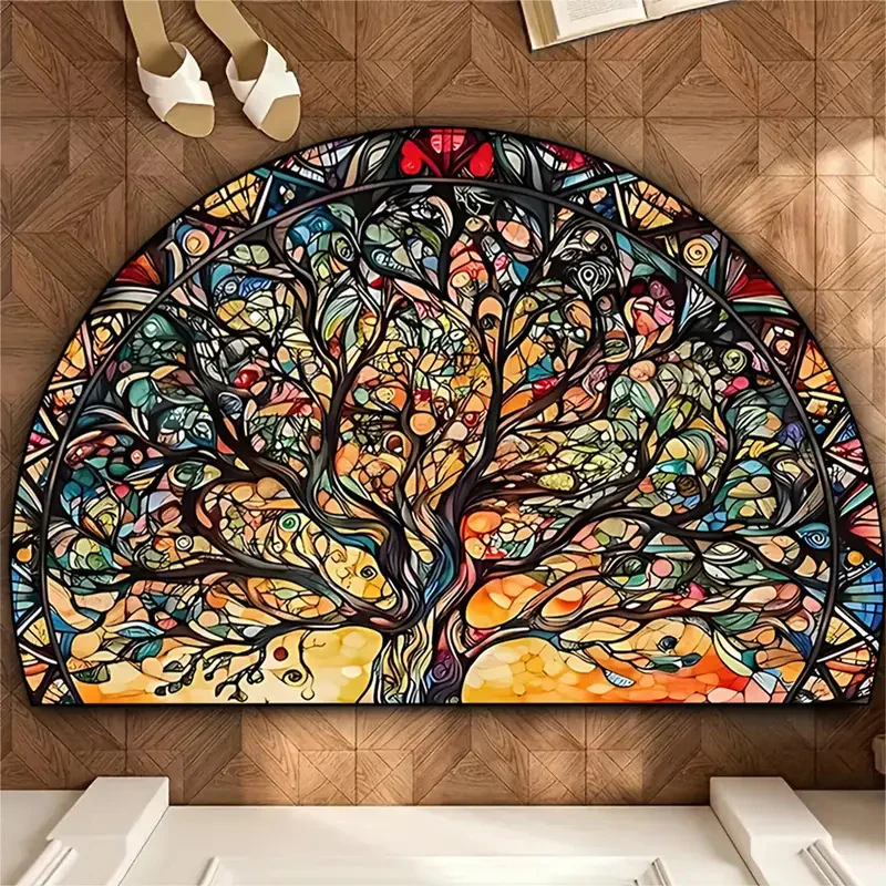 Dekorativer Mosaikbereichsteppich