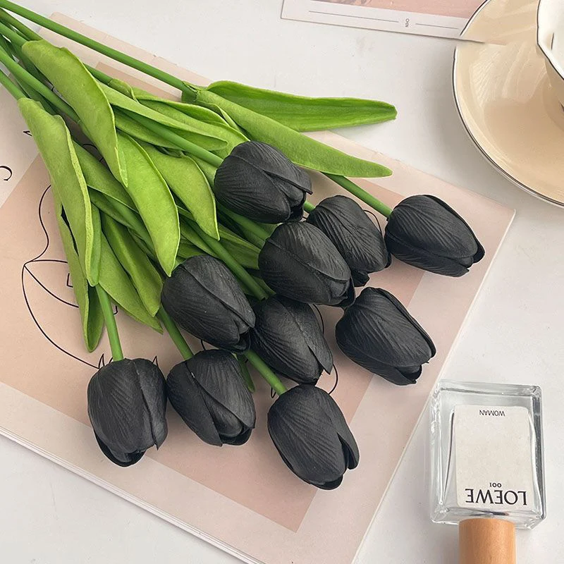 Realistischer Künstlicher Tulpenstrauß