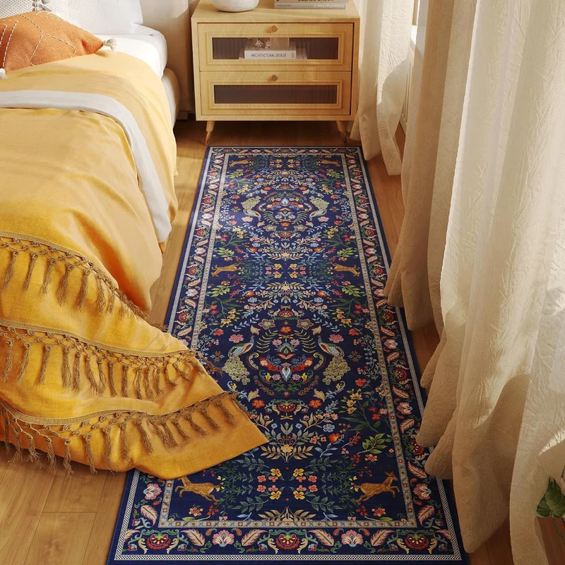 Vintage-inspirierter Läufer Teppich