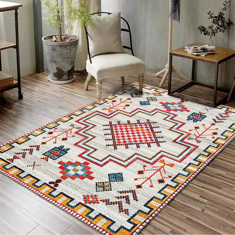 Dekorativer Bohemian-Teppich