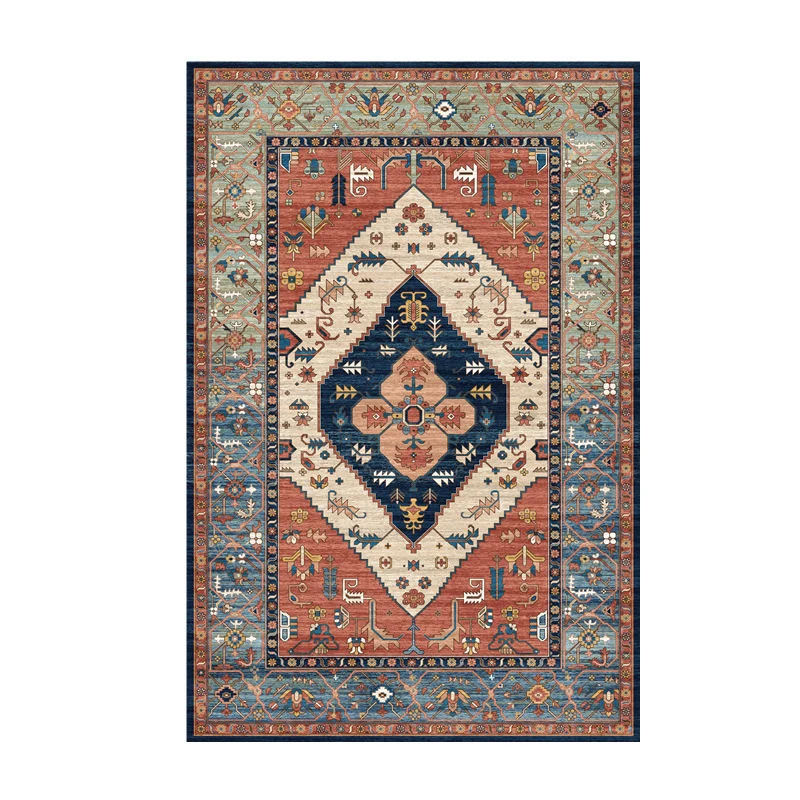 Dekorativer Bohemian-Teppich