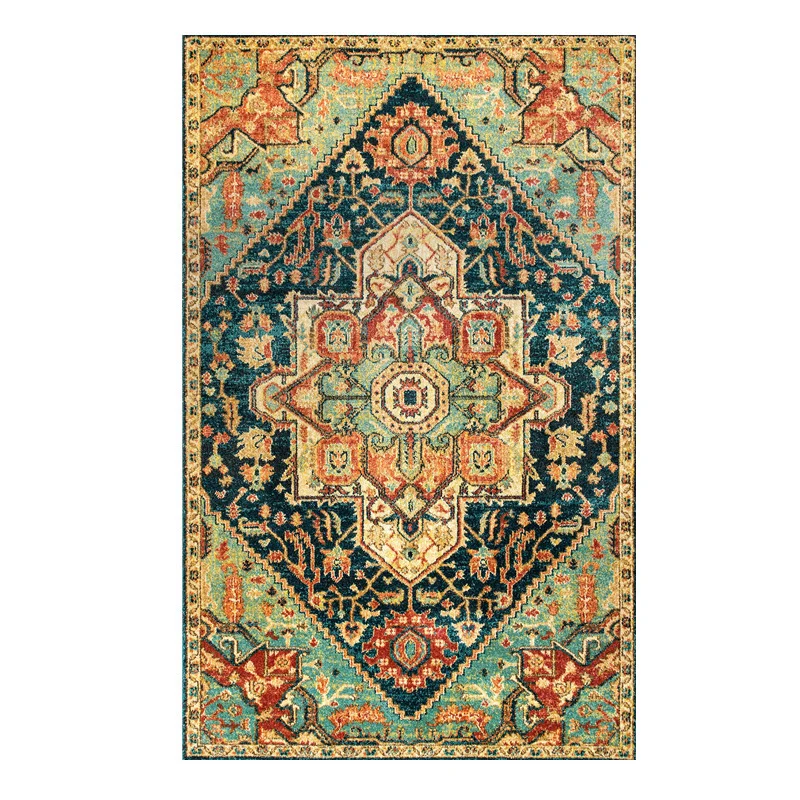 Dekorativer Bohemian-Teppich