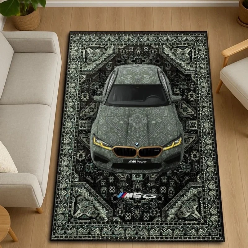 Dekorativer Auto-Themen-Teppich