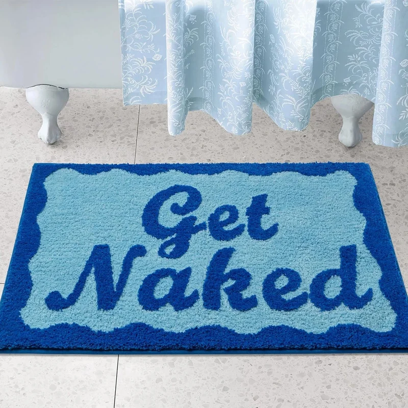 Plüsch Badezimmer Badeteppich