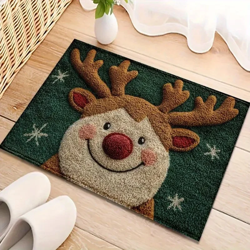 Weihnachtsbaumförmiger Teppichboden