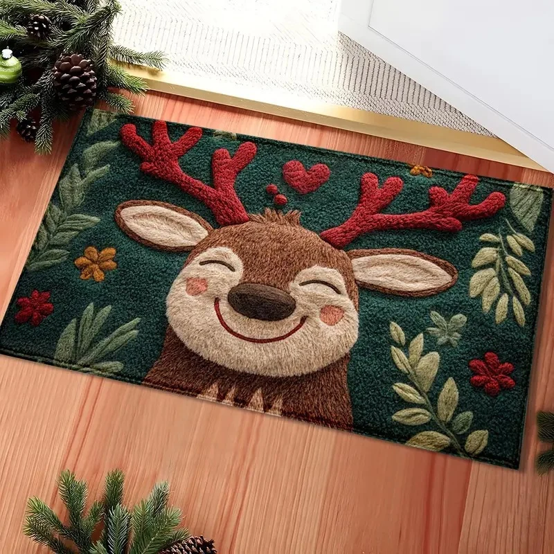 Weihnachtsbaumförmiger Teppichboden