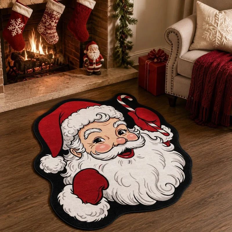 Weihnachts-Themen-Plüsch-Eingangsmatte