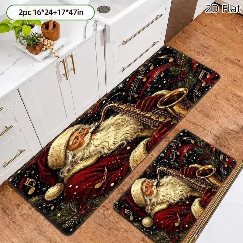 Weihnachts-Themen Küchenmatte Set