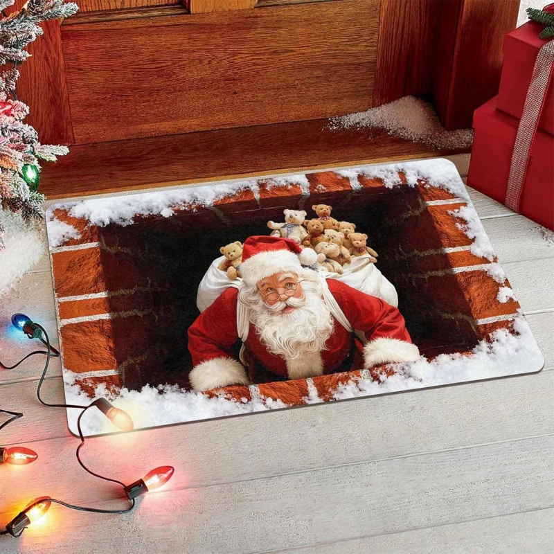 Weihnachtlich dekorative Fußmatte