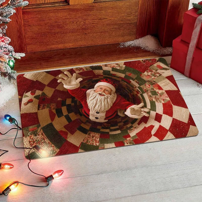 Weihnachtlich dekorative Fußmatte