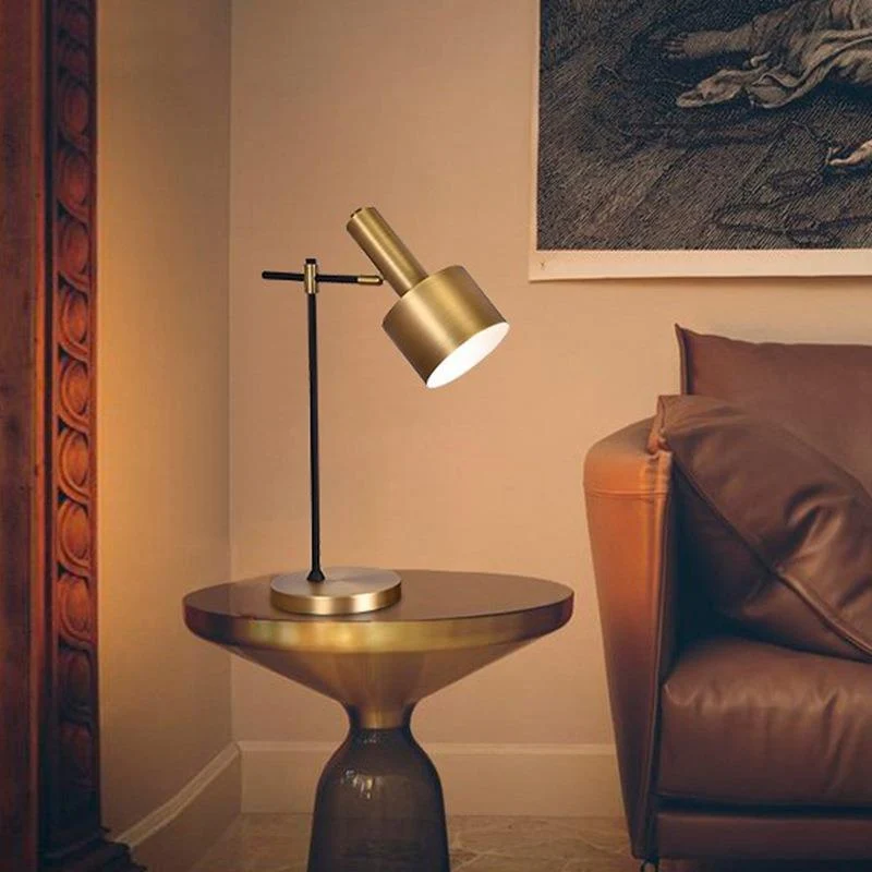 Verstellbare Schreibtischlampe mit drehbarem Kopf