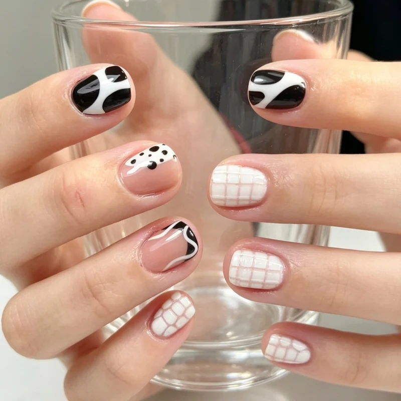Abstract Art Nagelset